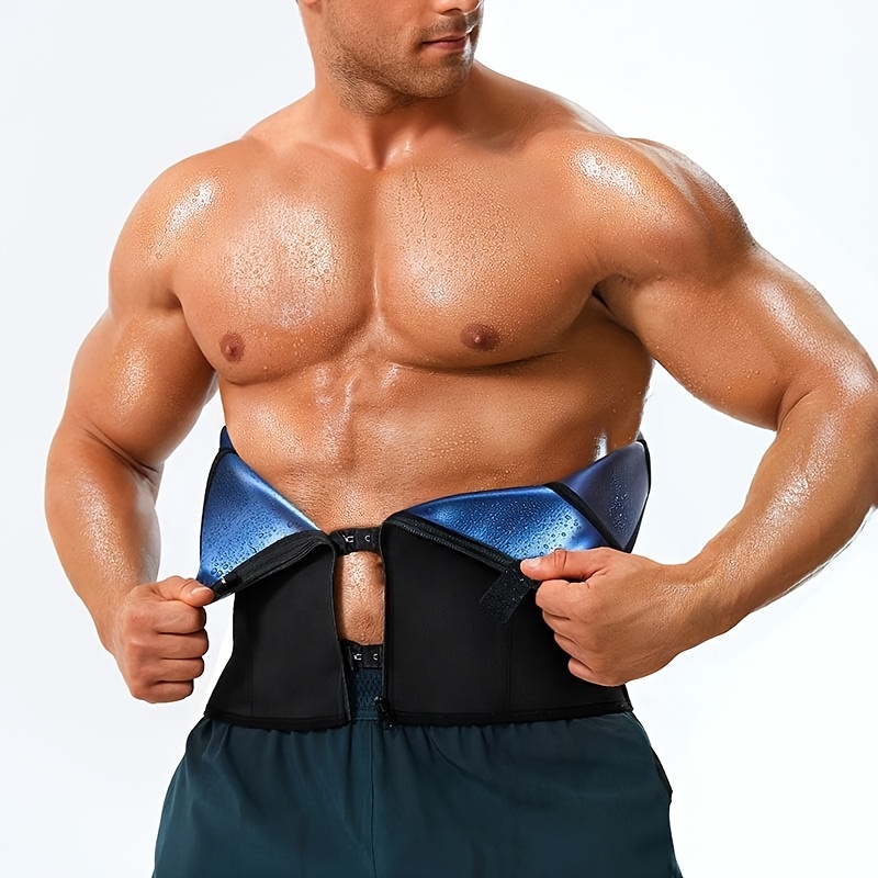 Waist Trimmer Belt Men Waist Trainer Corset Gym Exercise - Temu