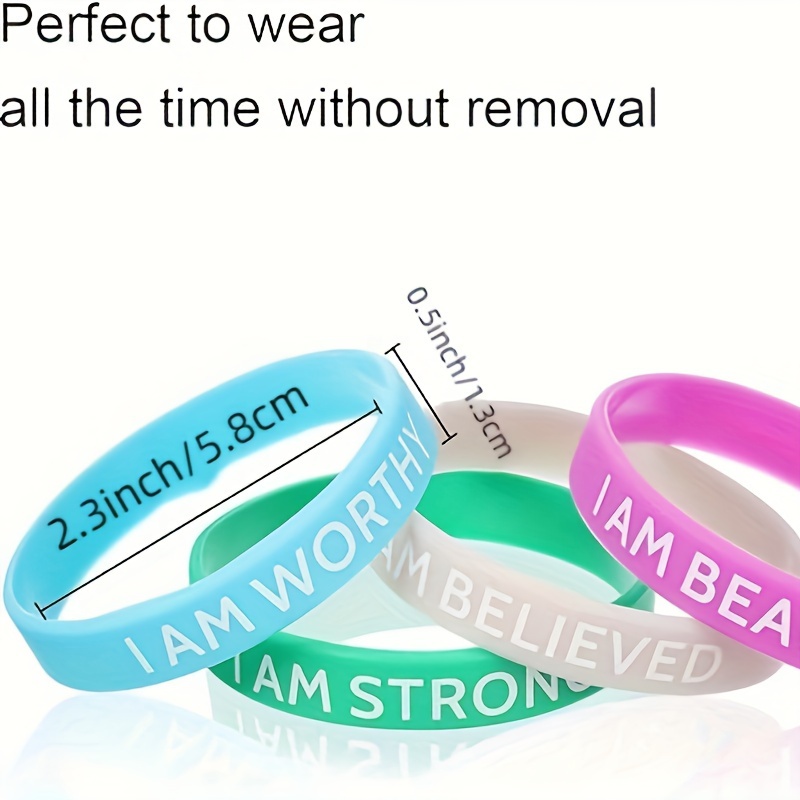 Inspirational hot sale bands bracelet