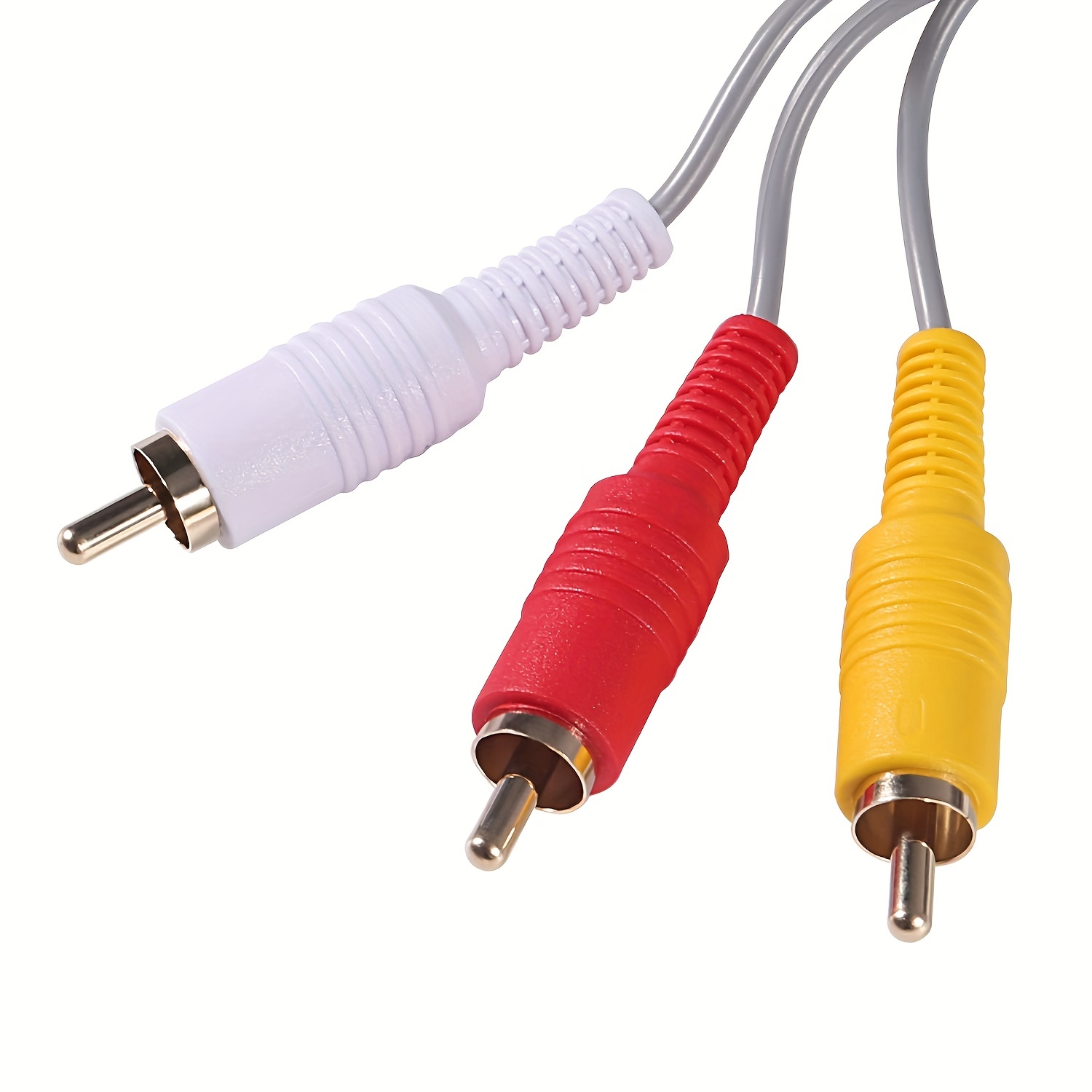 Wii Av Cable Wii Three-row Av Cable 70.87inch Gold-plated Av Head Wii Audio  Cable, Shop The Latest Trends