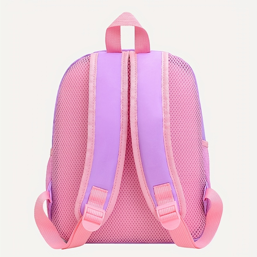Kids Unicorn Print Backpack Waterproof Lightweight Schoolbag