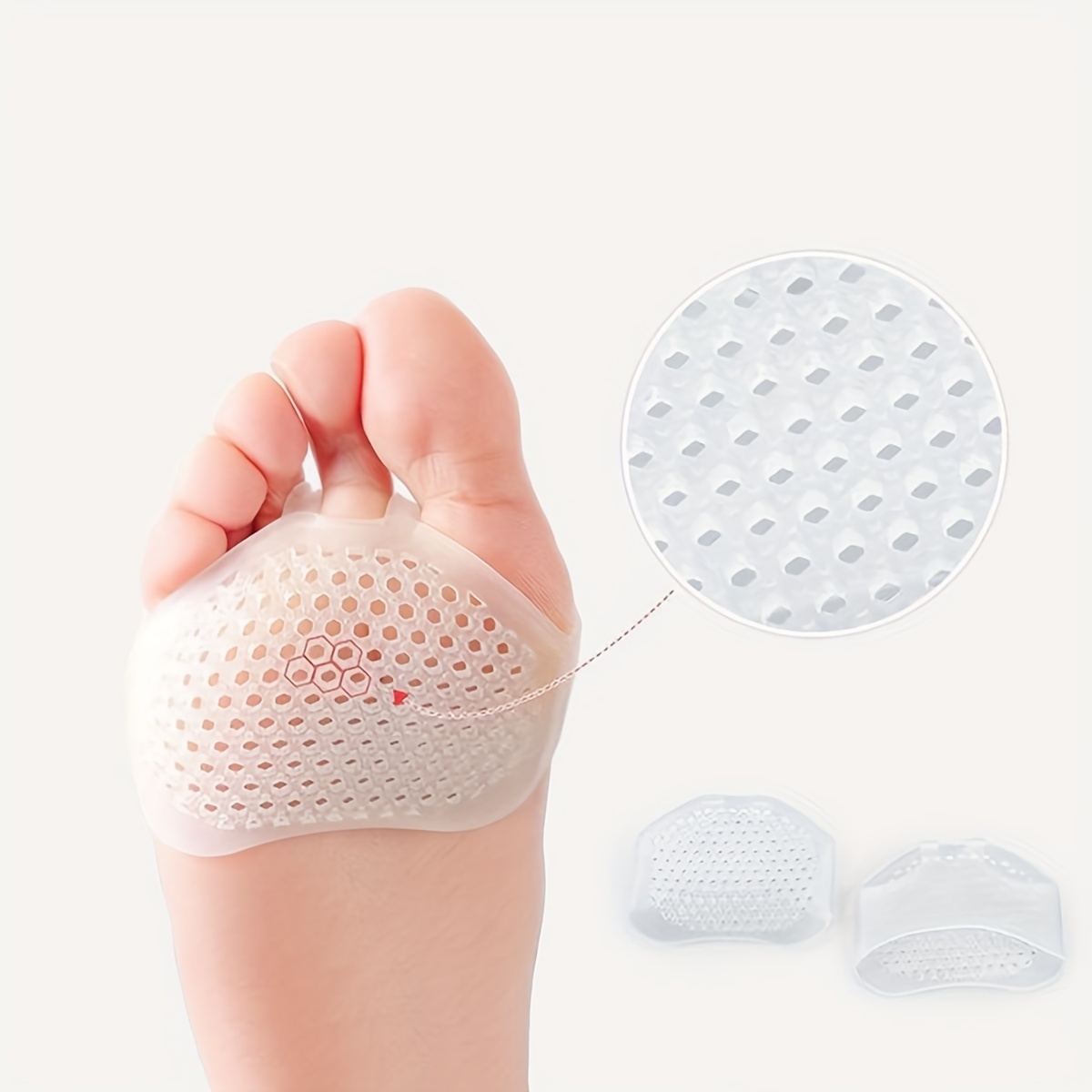 Silica gel hot sale heel pad