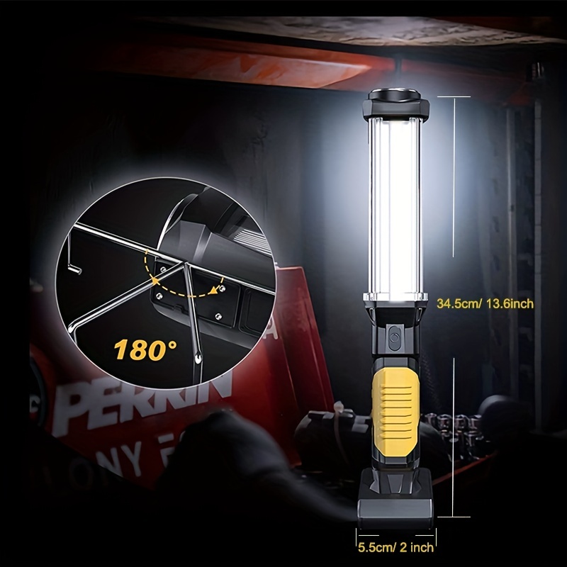 Lampe de travail LED basique ou magnétique, 60lm