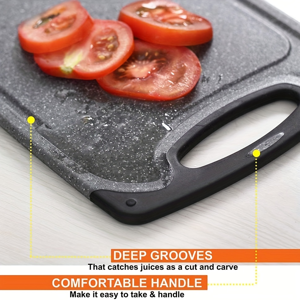 Durable Kitchen Cutting Board Set Of 3 BPA Large Dishwasher Safe