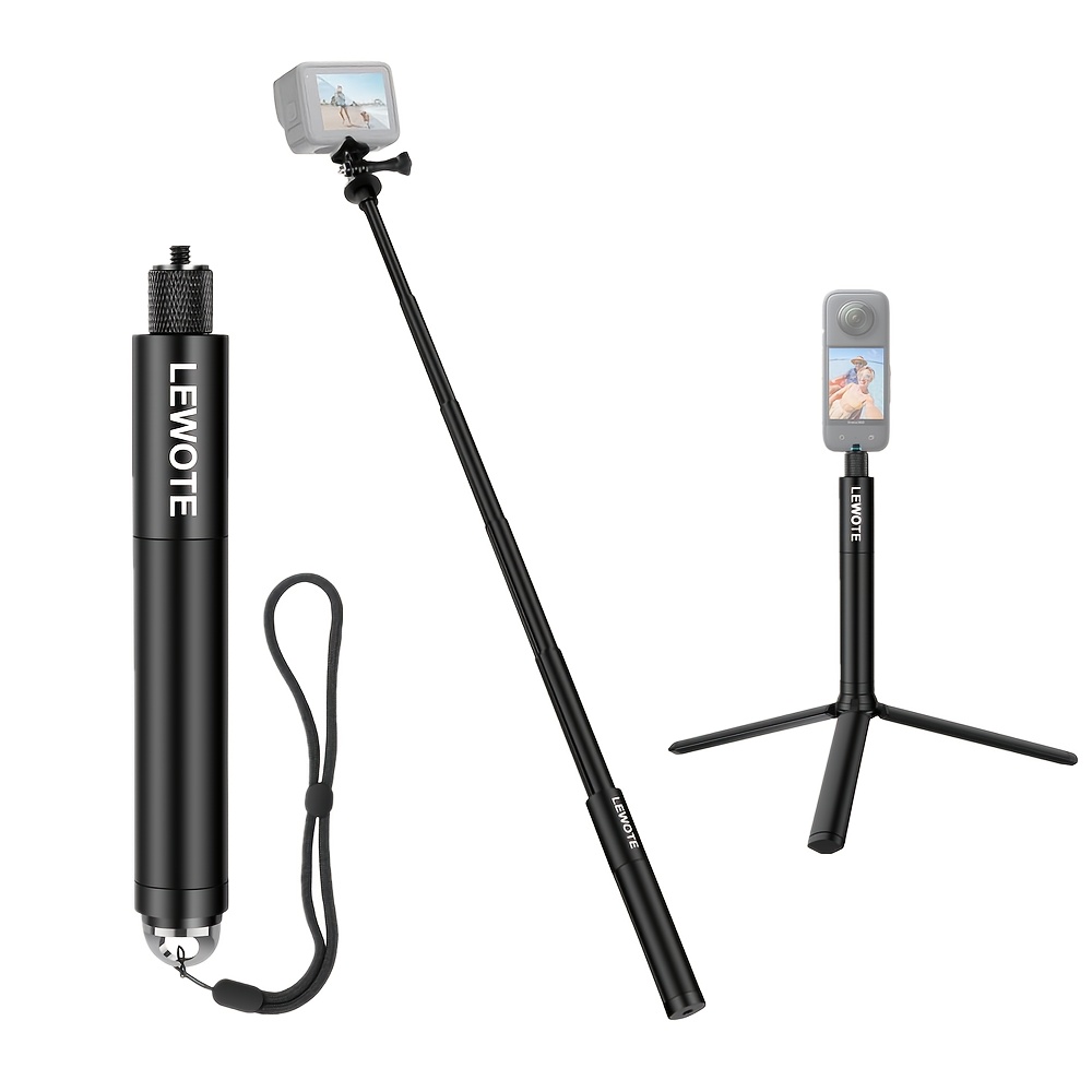 Selfie Stick for GoPro Hero 12 11 10 9 8 7 DJI OSMO Action Cam Go