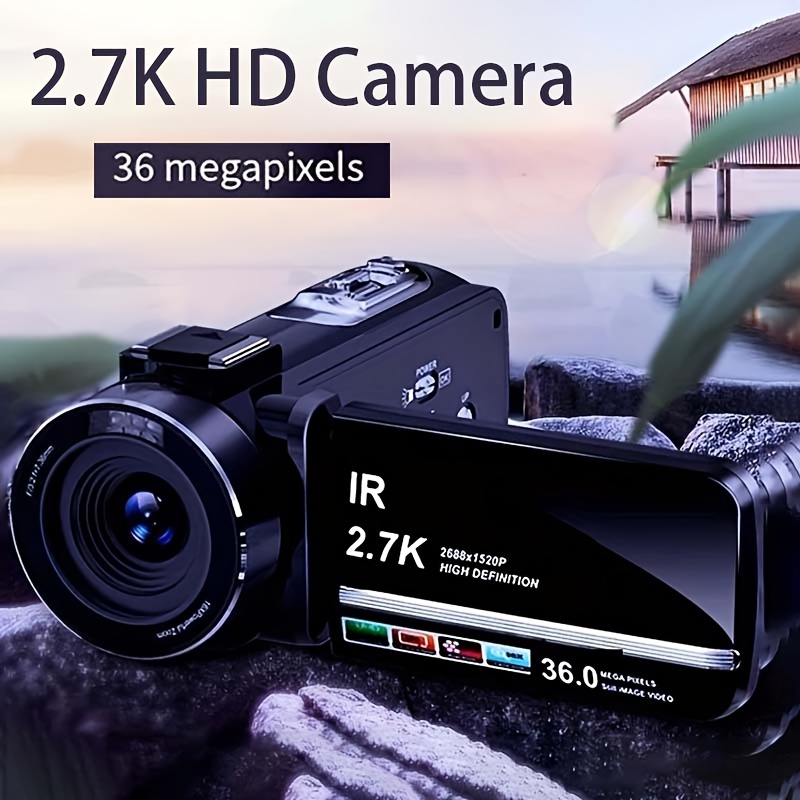 4K HD 48 Millions De Pixels Caméscopes Vidéo, Écran De 3,0 Pouces