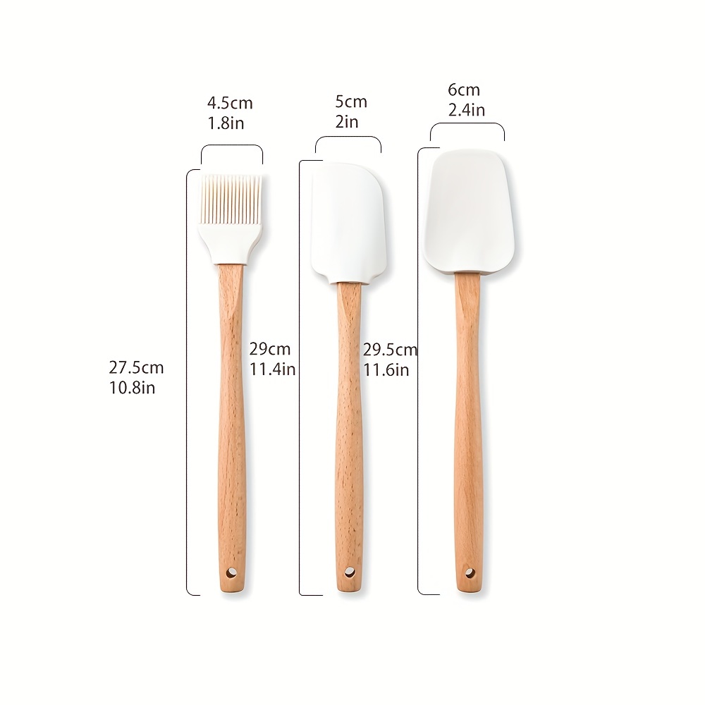 Premium Silicone Baking Tools Set Includes Spatulas Oil - Temu