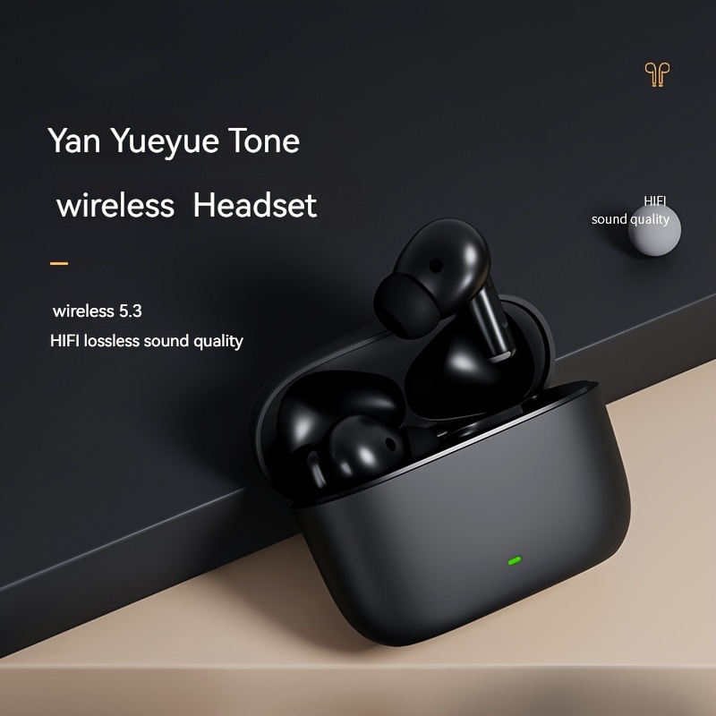 

Tws Wireless 5.3 Wireless Headset Sport Headset Stereo, Mobile Hi-fi Stereo Music And Microphone Touch Low Latency Gaming Headset