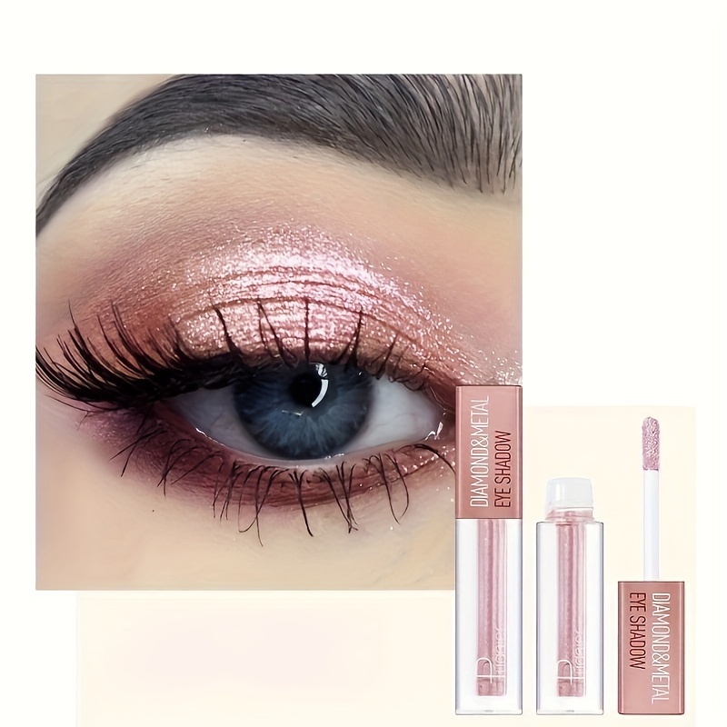 Diamond Glitter Liquid Eyeshadow Stick Waterproof Long - Temu