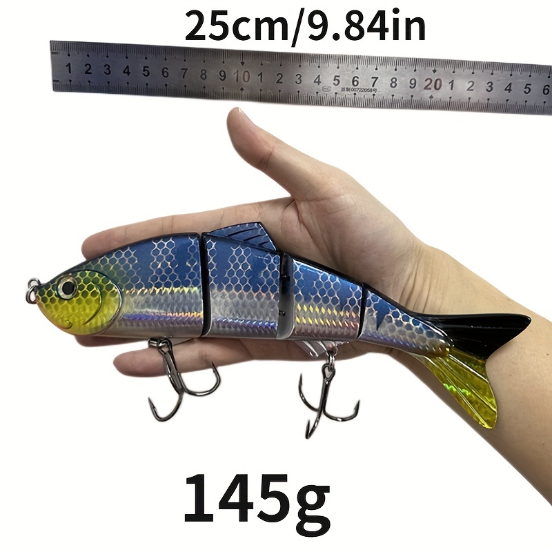 Large Sinking Sea Fishing Lure Three section Giant Fish - Temu