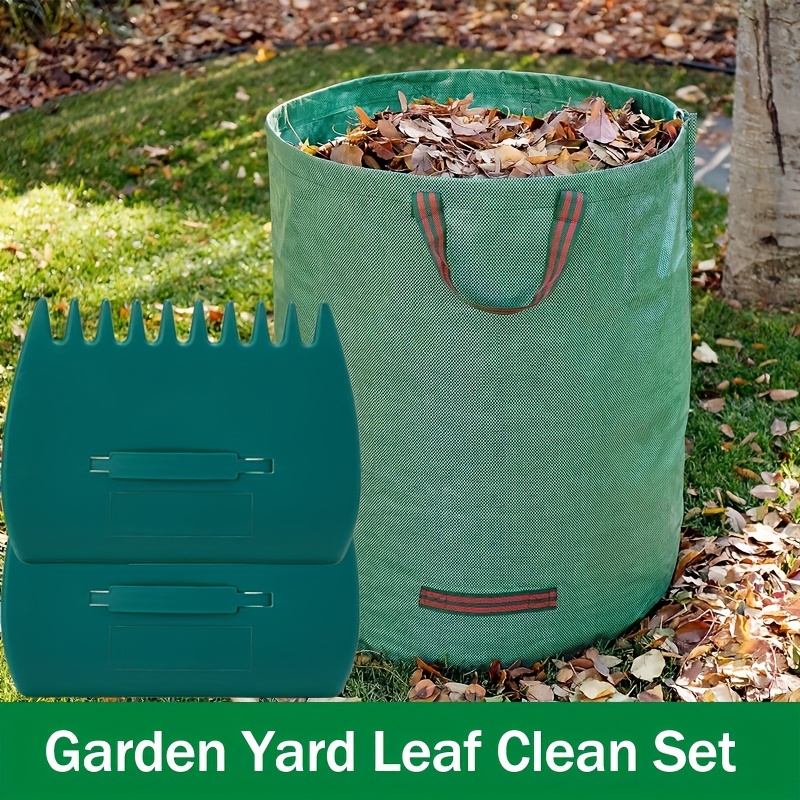 Portable Garden Garbage Bag Garden Leaf Bag Yard Leaf - Temu