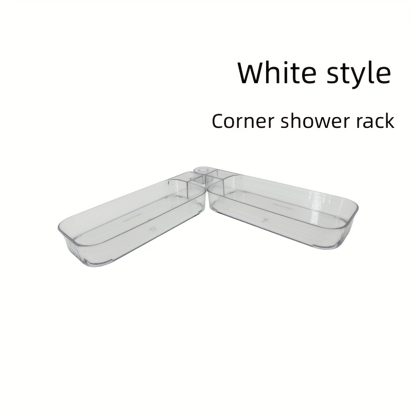 Punch free Shower Corner Caddy Toilet Corner Shelf Toiletry - Temu