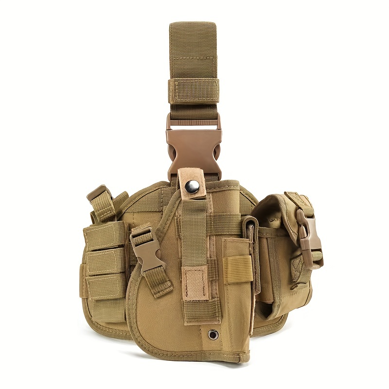 LefRight Mochila táctica negra 1000D MOLLE Militar EDC Hombre Universal al  aire libre bolsa de utilidad bolsa de transporte cinturón bolsa de cintura