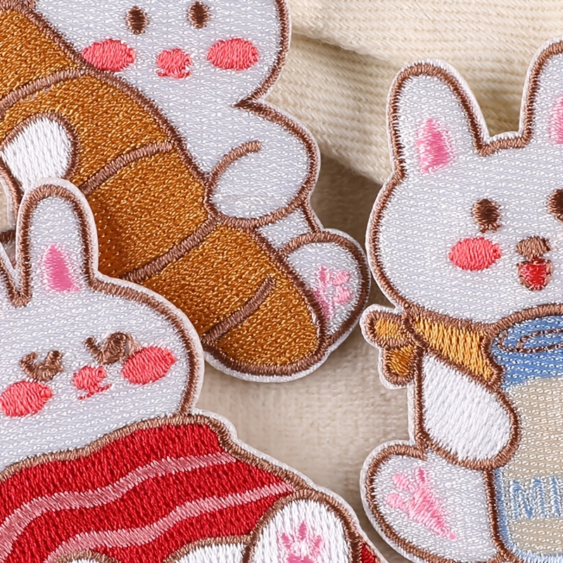 Cute Patches Embroidered Cute Rare Animal Sticker - Temu