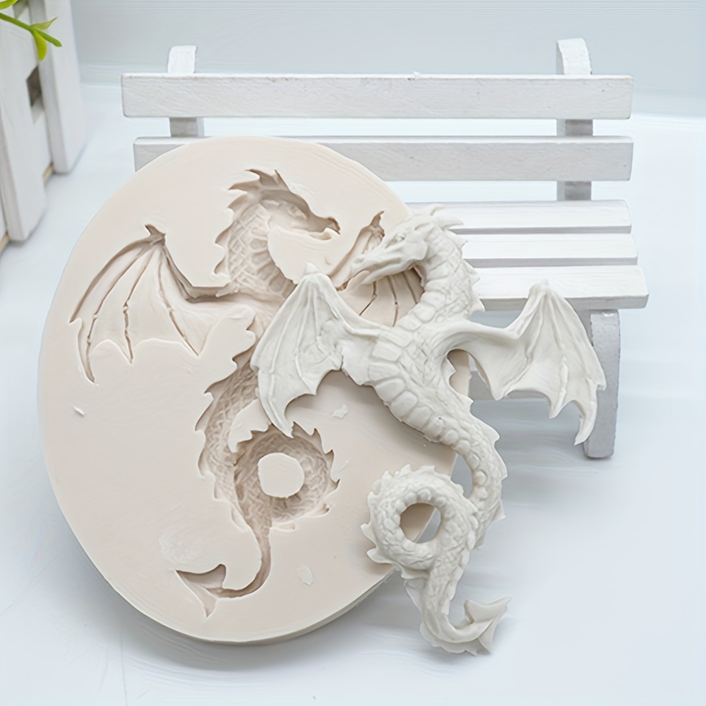 3d Dragon Chocolate Mold Perfect For Diy Cake Decorating And - Temu