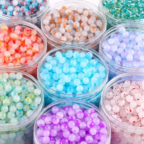 Solid Colors Opaque Seed Beads Jewelry Crafts Round Shaped Glass Bead 2mm  600pcs