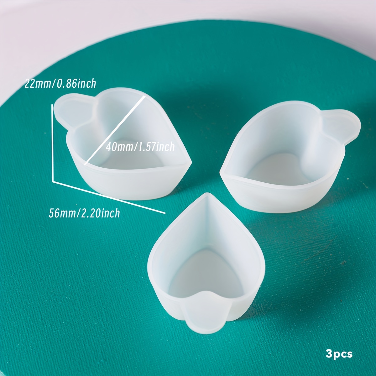 Reusable Silicone Mixing Cup for Resin and Jesmonite