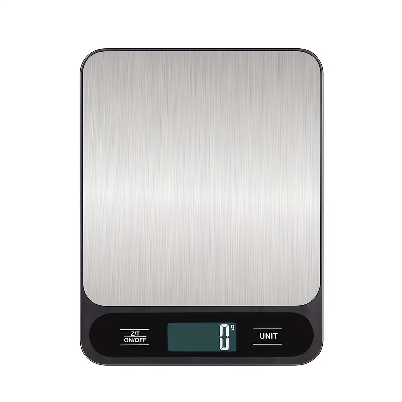 High Precision Kitchen Digital Scale - Stainless Steel Surface, Baking And  Gram Weight Scale With Digital Display - Small Table Scale For Accurate  Measurements - Temu