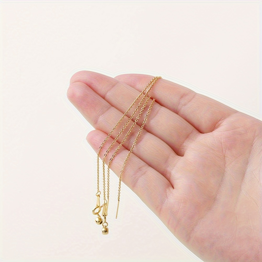 3 Styles 24k Gold Plated Color preserving Copper Loose Chain - Temu
