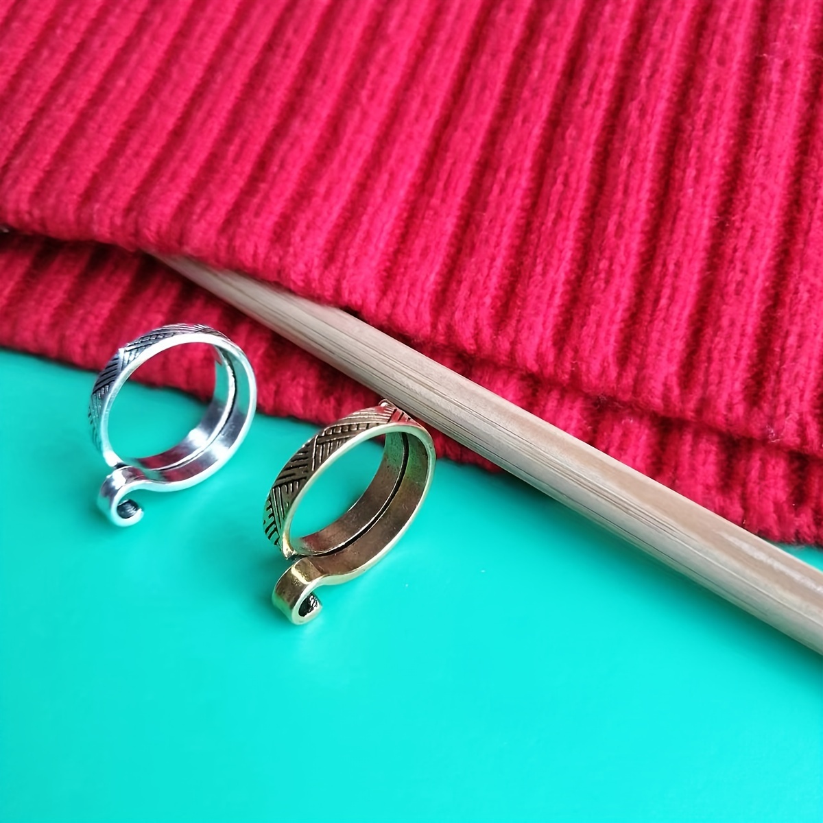 Ring Bracelet, Crochet Ring, Thread Ring