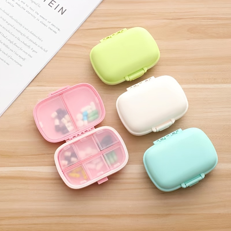 Portable Medicine Storage Box Sealed Pill Case Organizer For - Temu
