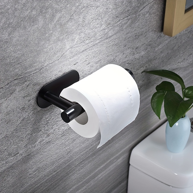 Rustproof And Stainless Steel Toilet Paper Holder With Phone - Temu