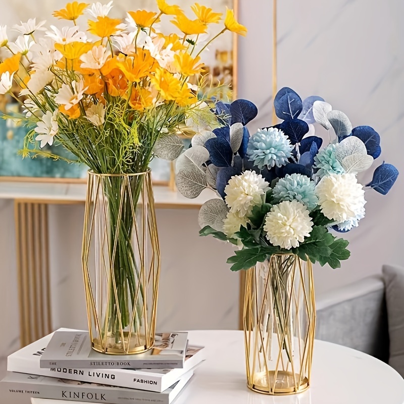 Winter Decor with Vases