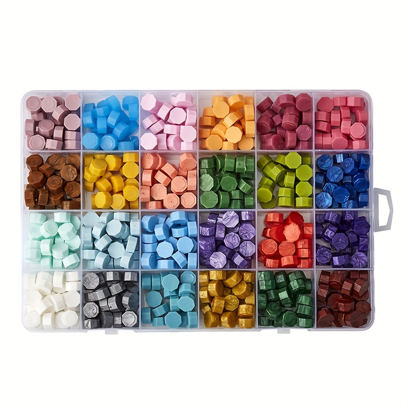 Multicolor Wax Seal Beads, Mixed Color Sealing Wax Beads For Wax