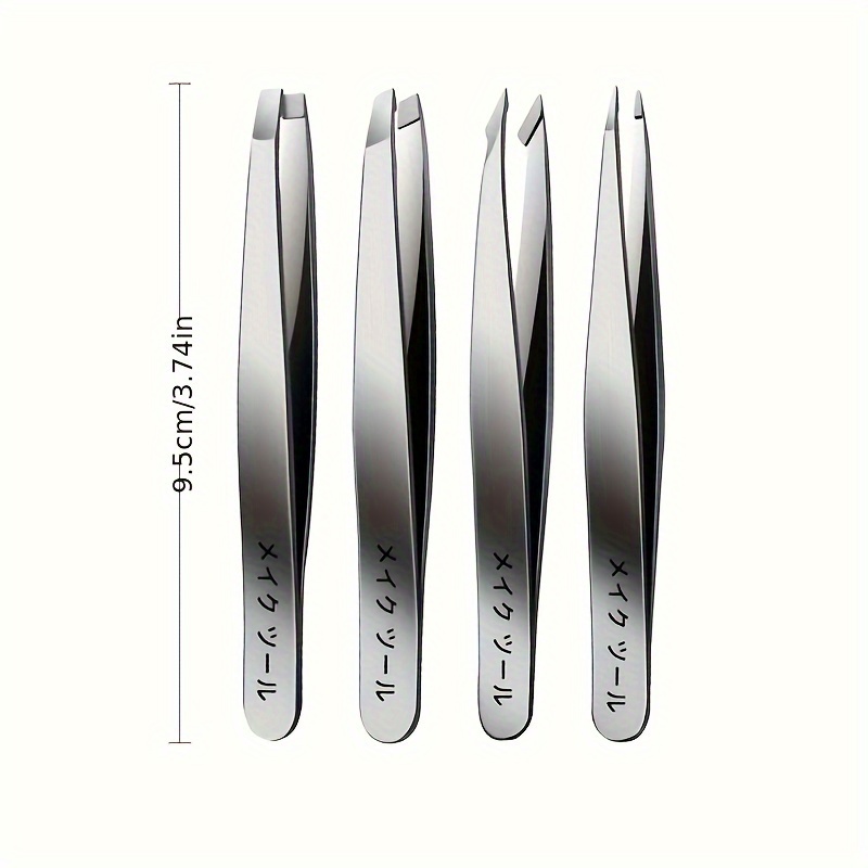 Men's Stainless Steel Eyebrow Tweezers