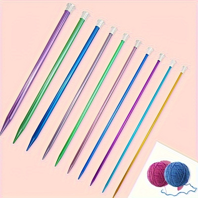 Color Single-ended Knitting Needles, Knitting Tools, Large And Small, For  Beginners And Experienced Crochet Hook Lovers - Temu New Zealand