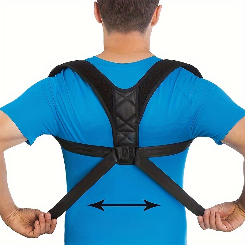 Men Women's Posture Correction Belt Adjustable Posture - Temu Canada