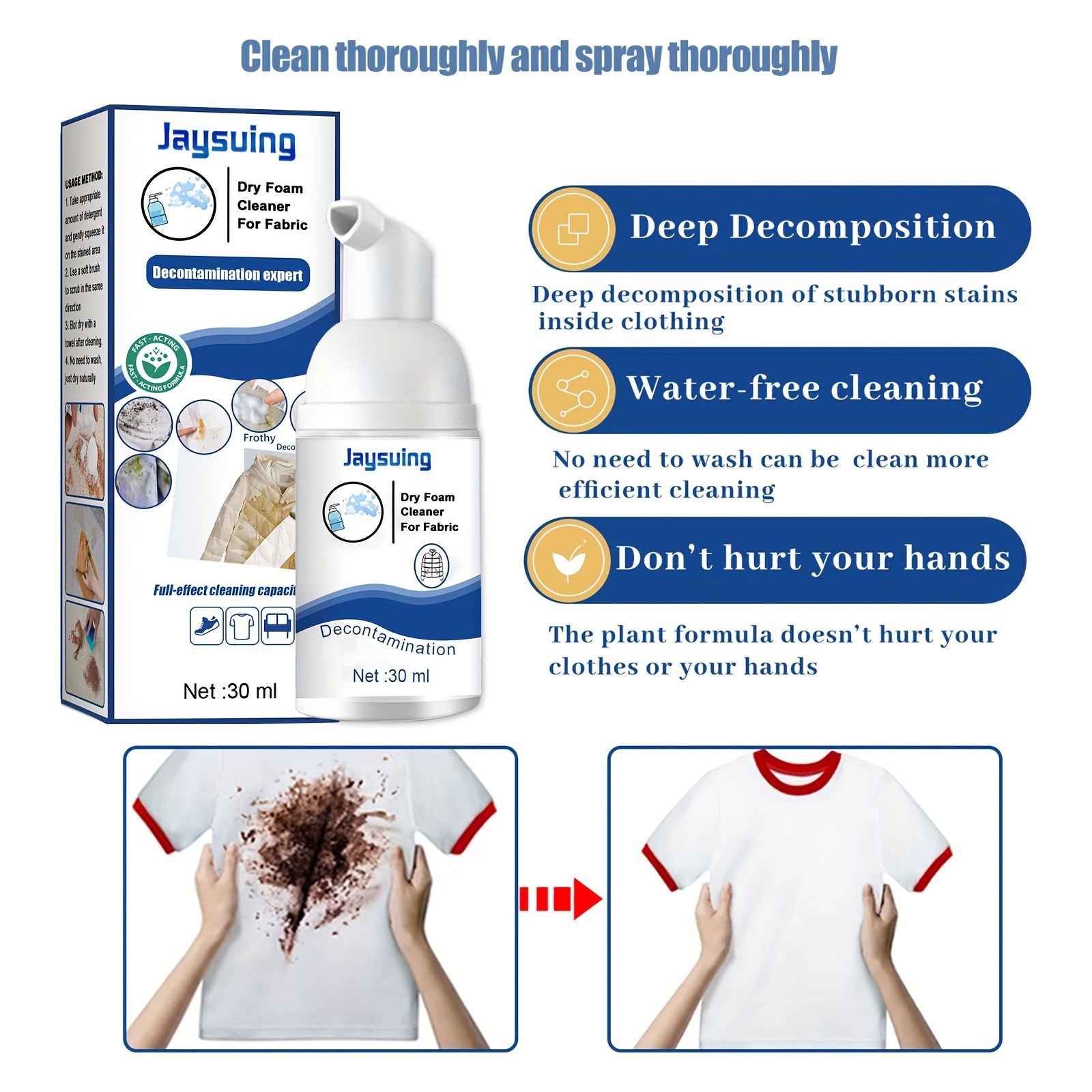 Multifunctional Cleaning Cream Universal Decontamination - Temu