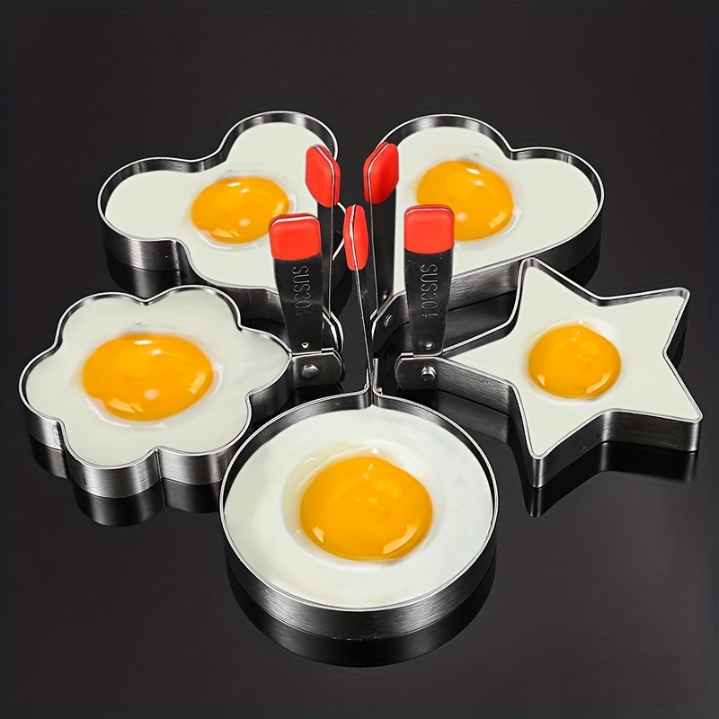 Egg Mold Egg Ring Molds Fried Egg Mold Diy Fried Egg Mold - Temu