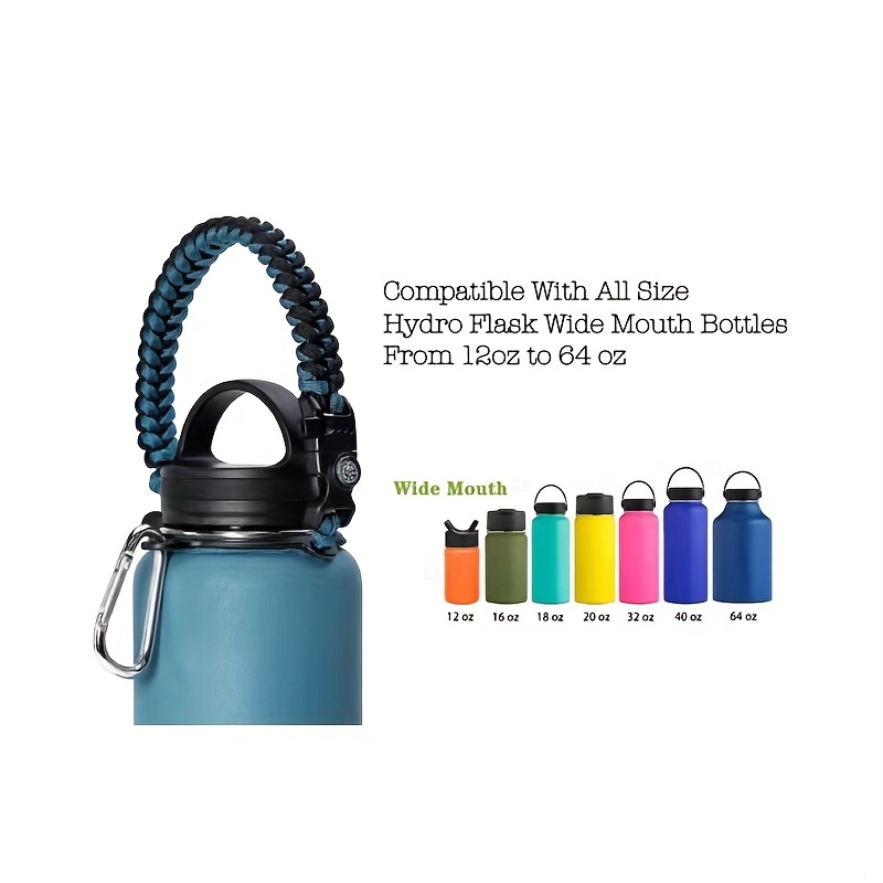 Braided Rope Handle Sport Rope Handle For Hydro Flask Water Bottle