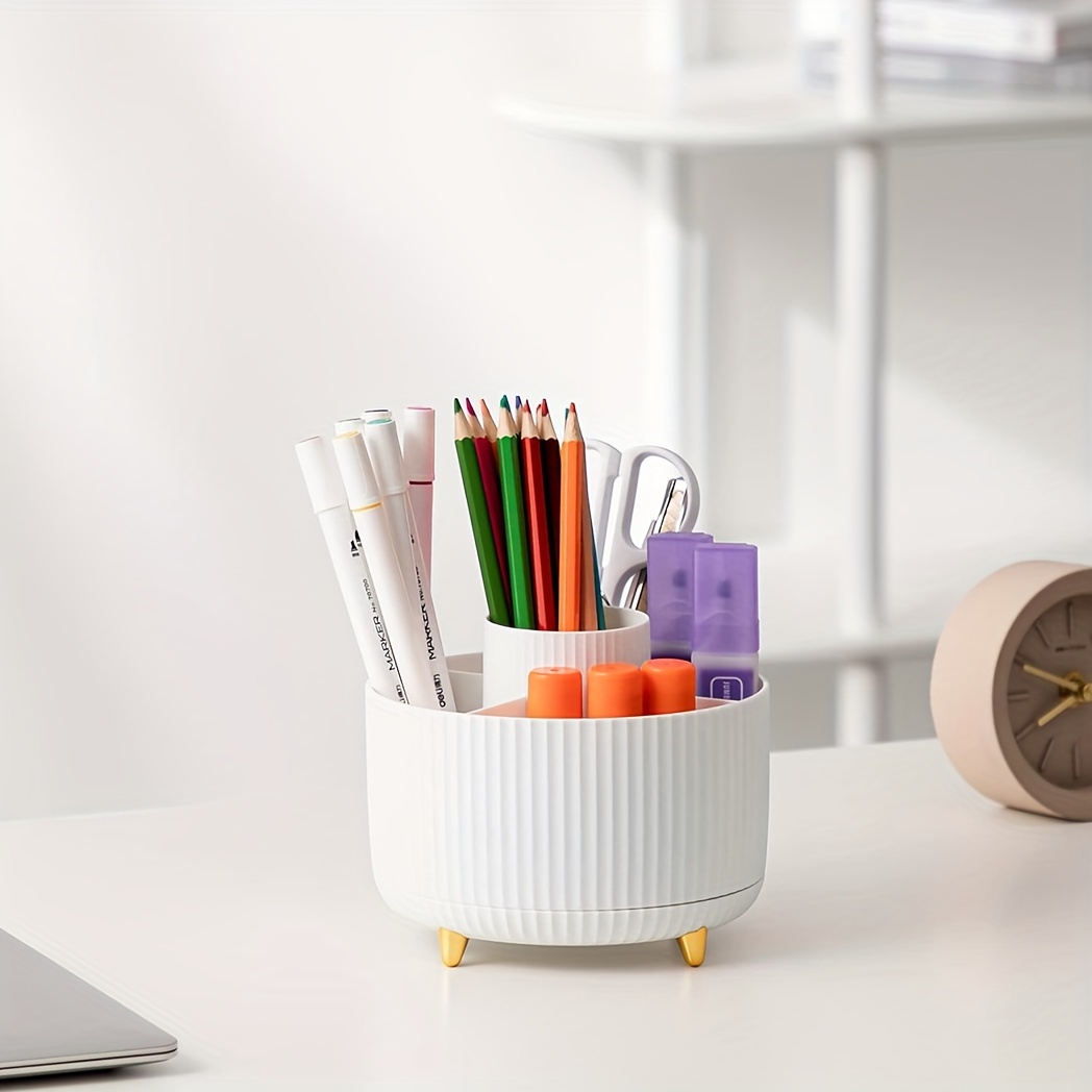Desk Accessories Set - Post-It Holder - Pen Cup - Desk Organizer - Desk Set  - Minimalist - Cement - Office Organizer - Paper Clip Holder - Modern 