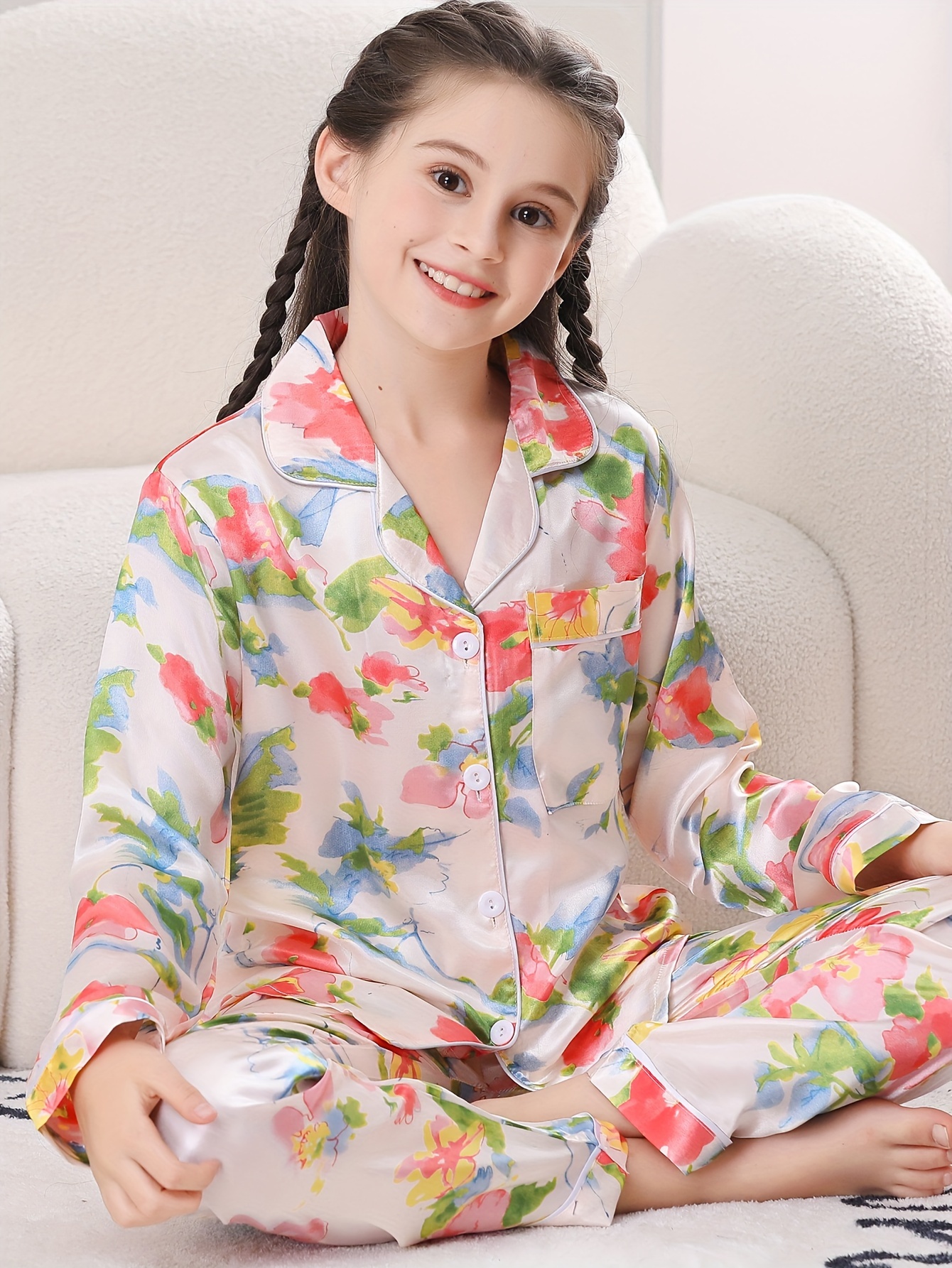 Girls Pajamas - Temu