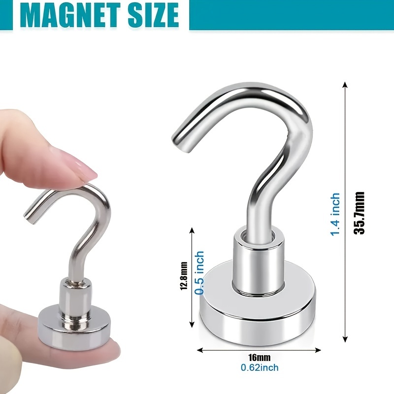 Super Convenient Magnetic Ceiling Hooks For Warehouse & Work stations - Use  Neodymium Magnets to Replace Drilling and Welding