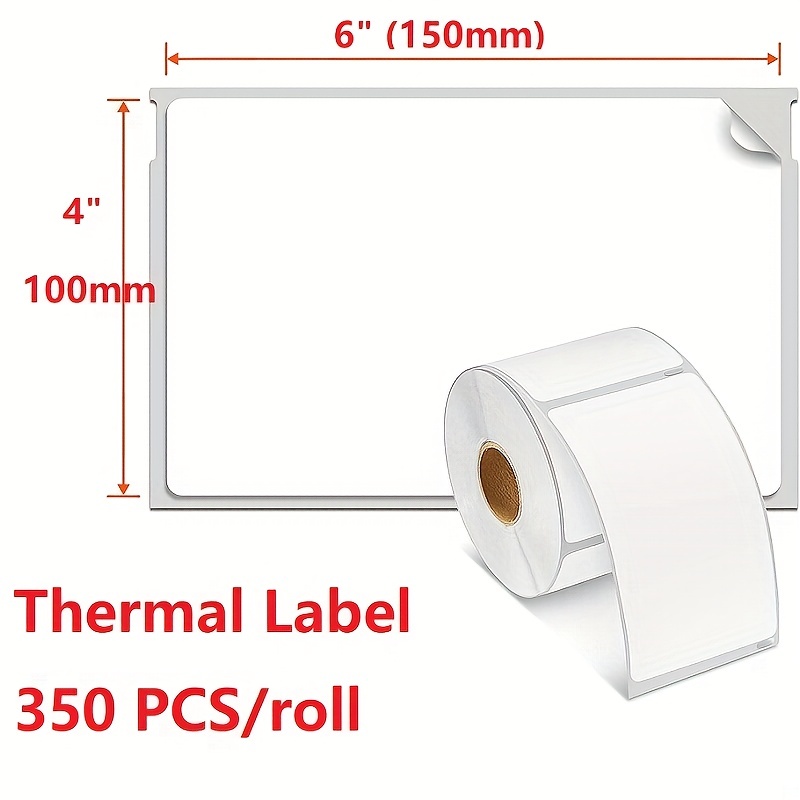 350pcs 4x6 Étiquettes Thermiques Directes Étiquettes - Temu Belgium