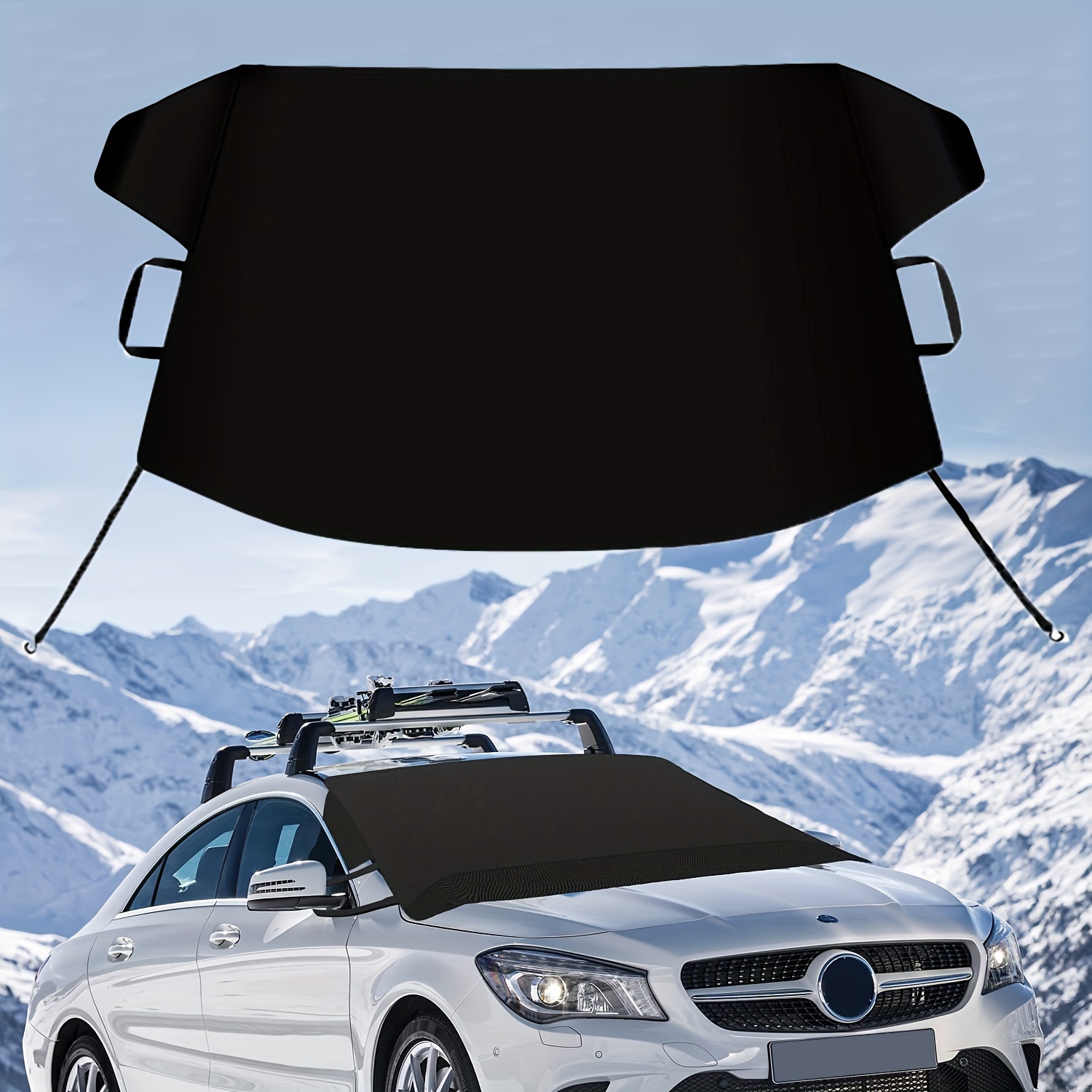  Arecwy Windshield Snow Cover, Windshield Cover for Ice