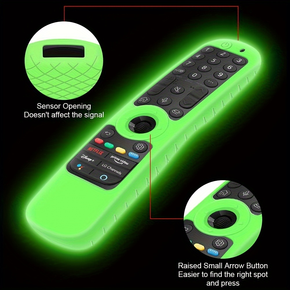 Control LG Magic Remote MR23GN Modelo 2023 + Funda Verde Forescente LG