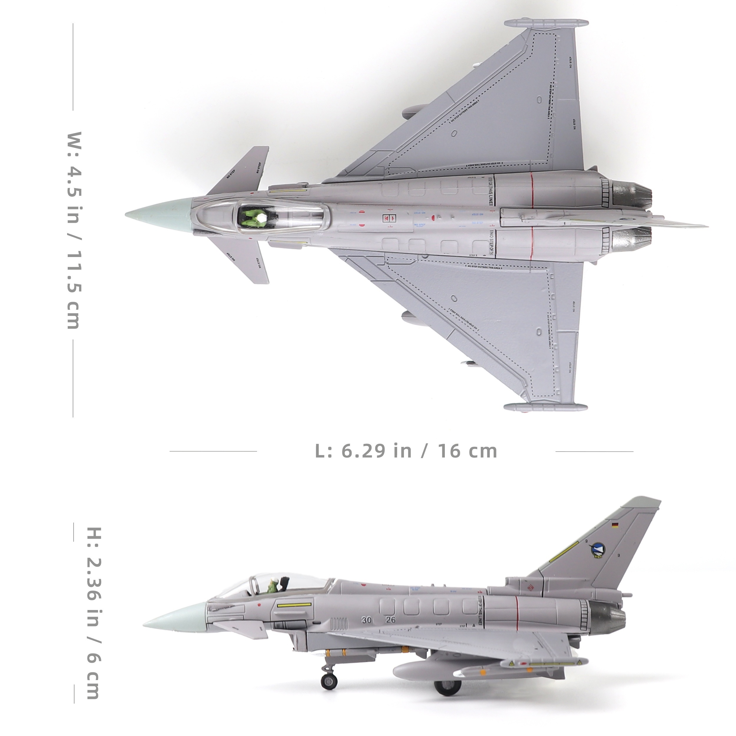 ユーロファイター・タイフーン EF-2000 ドイツ空軍 31+45 1 72 <br ユーロファイター・タイフーン EF-2000 ドイツ空軍 31+45 1 72 <br