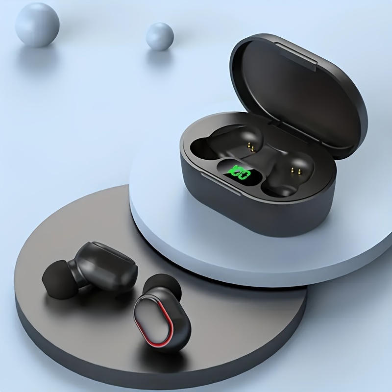 2024 new style wireless earphones headphones with led display touch in eartws wireless earbuds sports music game headset for ios android black 9