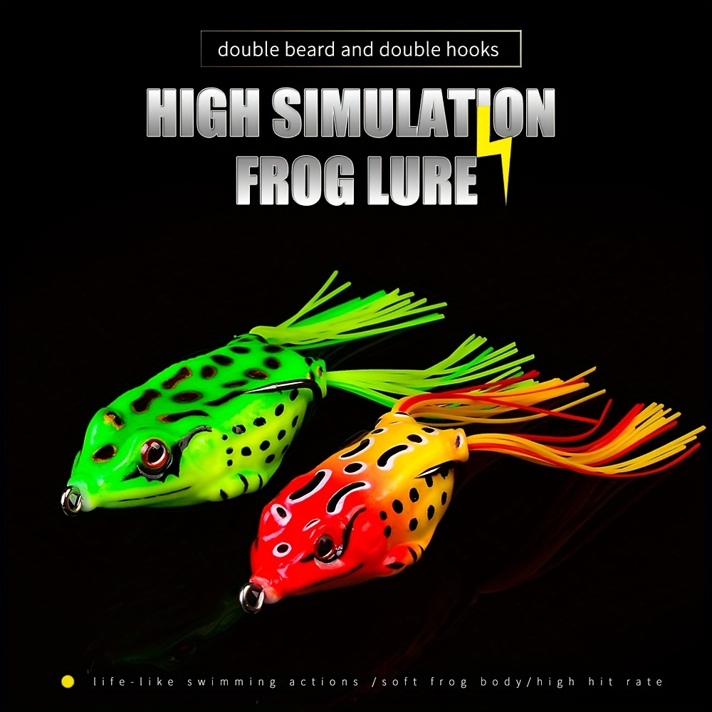Frog Fishing Lures: Catch Bass Saltwater Freshwater Fish - Temu Mexico
