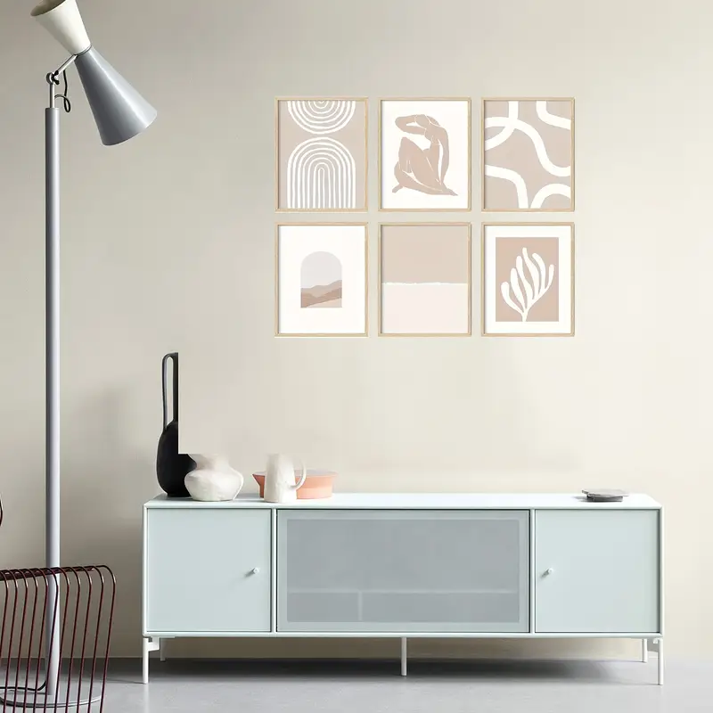 6 Poster Lago Ghiacciato Inverno - Stampe A3 E A4 Per Decorazione Pareti, Senza Cornice - Foto 6