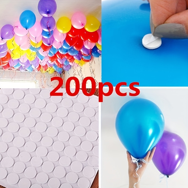 500pcs/5rolls Double Sided Adhesive Tape, Household Strong Sticky Patch,  Balloon Decorating Double Sided Adhesive Dots