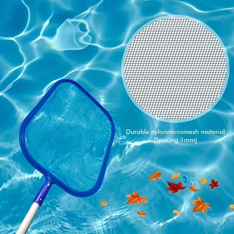 2 Skimmer Nets Leaf Skimmer Pool Cleaning Kit Swimming Pool Temu
