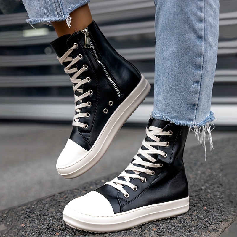 RICK OWENS LACE UP HIGH TO SNEAKER  Stylish summer outfits, Sneaker outfits  women, Top sneakers outfit