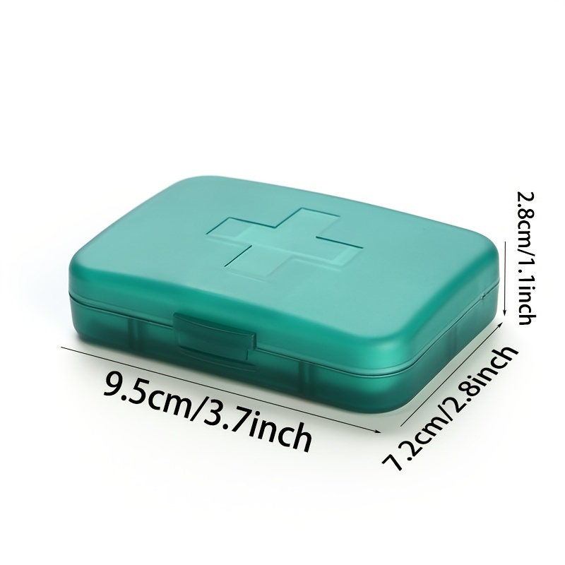 Pill Organizer Case Portable Pill Box Small Pill Container for