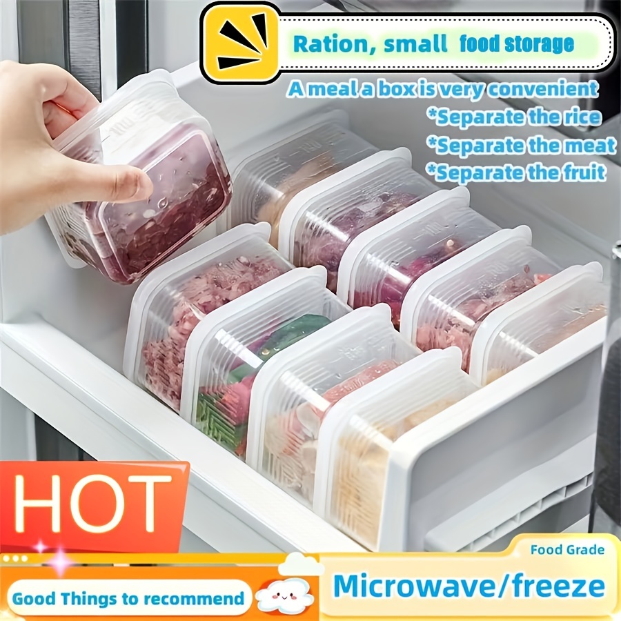 Food Storage Box Rice Fruit Preservation Container Microwave Oven