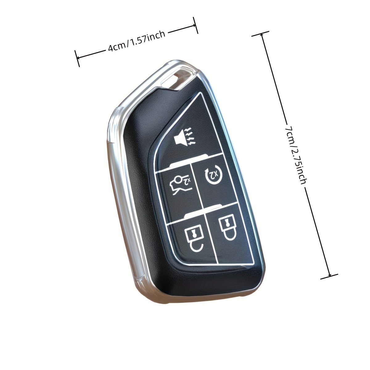 Car Key Box Cover Protection For Cadillac CT4 CT5 CT4-V C8
