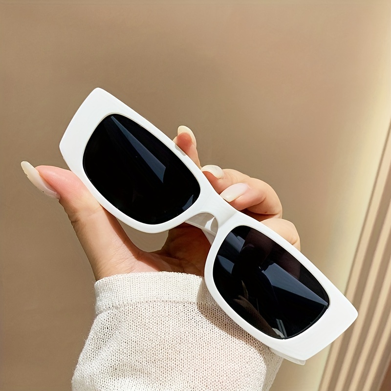 Luxury Designer Sunglasses Framless Metal Rectangle Sun Glasses Men Women Summer UV400 Eyewear,Rimless Glasses Men,Temu